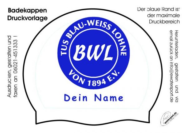 5. Version: Logo auf weißer Kappe
